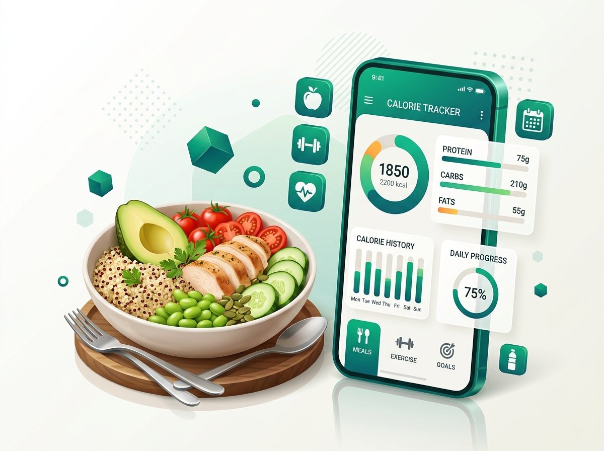 CalorieCalc Health & Fitness Dashboard Preview